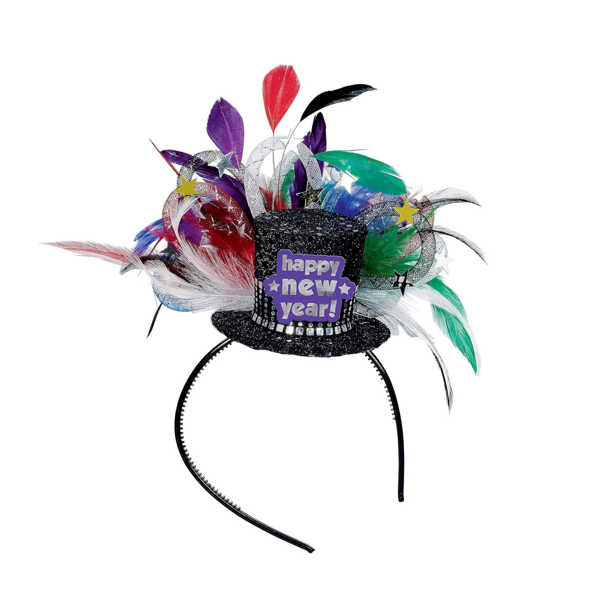 Deluxe Headband Happy New Year Hat 1pc