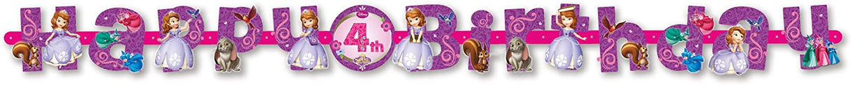 Disney Sofia the First Letter Banner