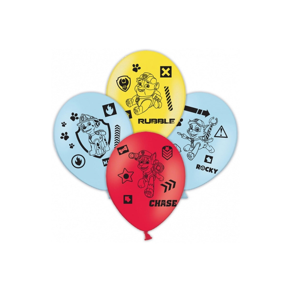 Paw Patrol 6 Latex balloons