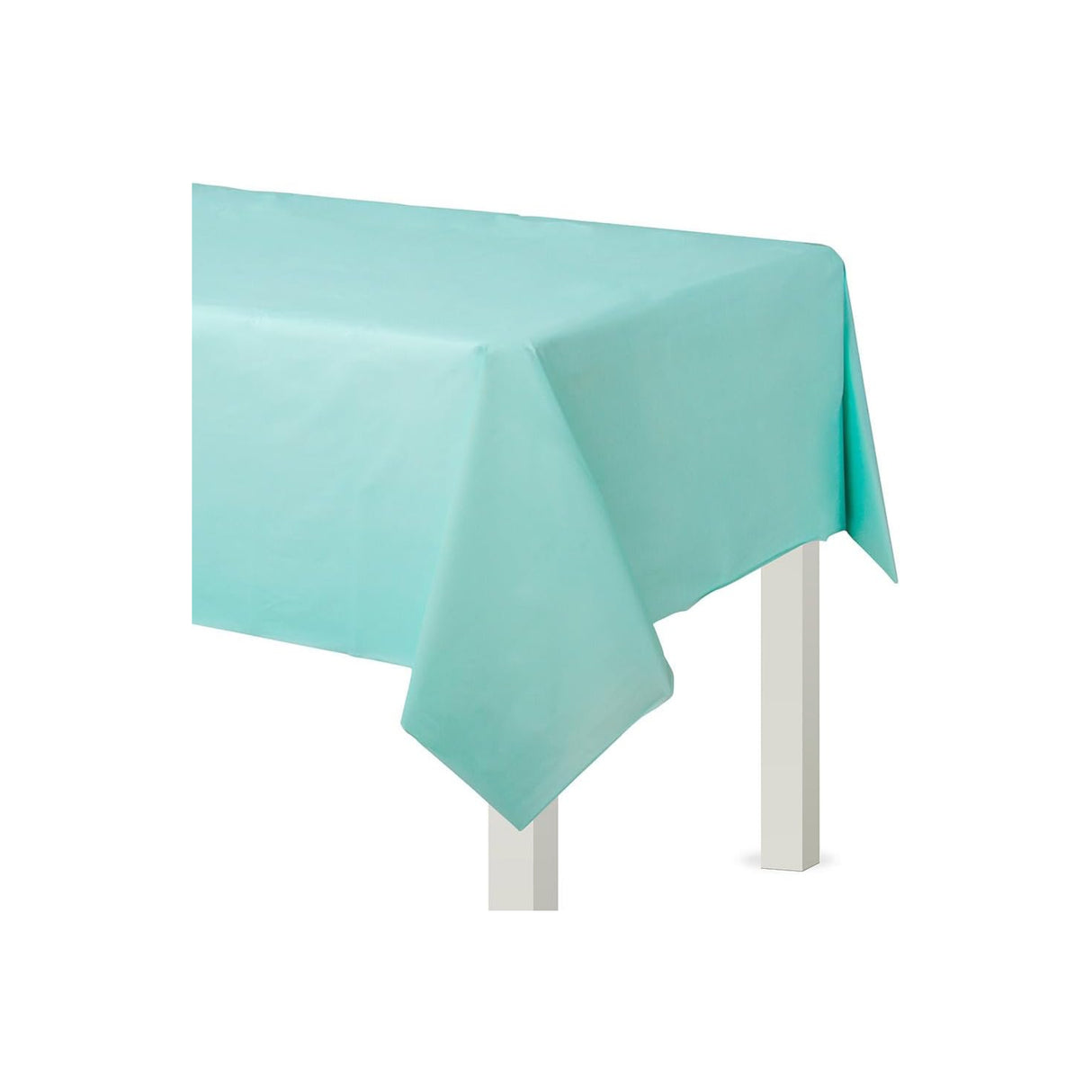 Rectangular Table Cover Aqua 54in x 18in