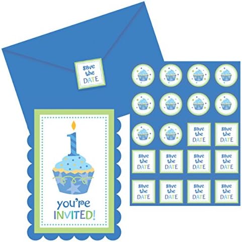 Save the Date 8 Invitation Cards & Envelopes