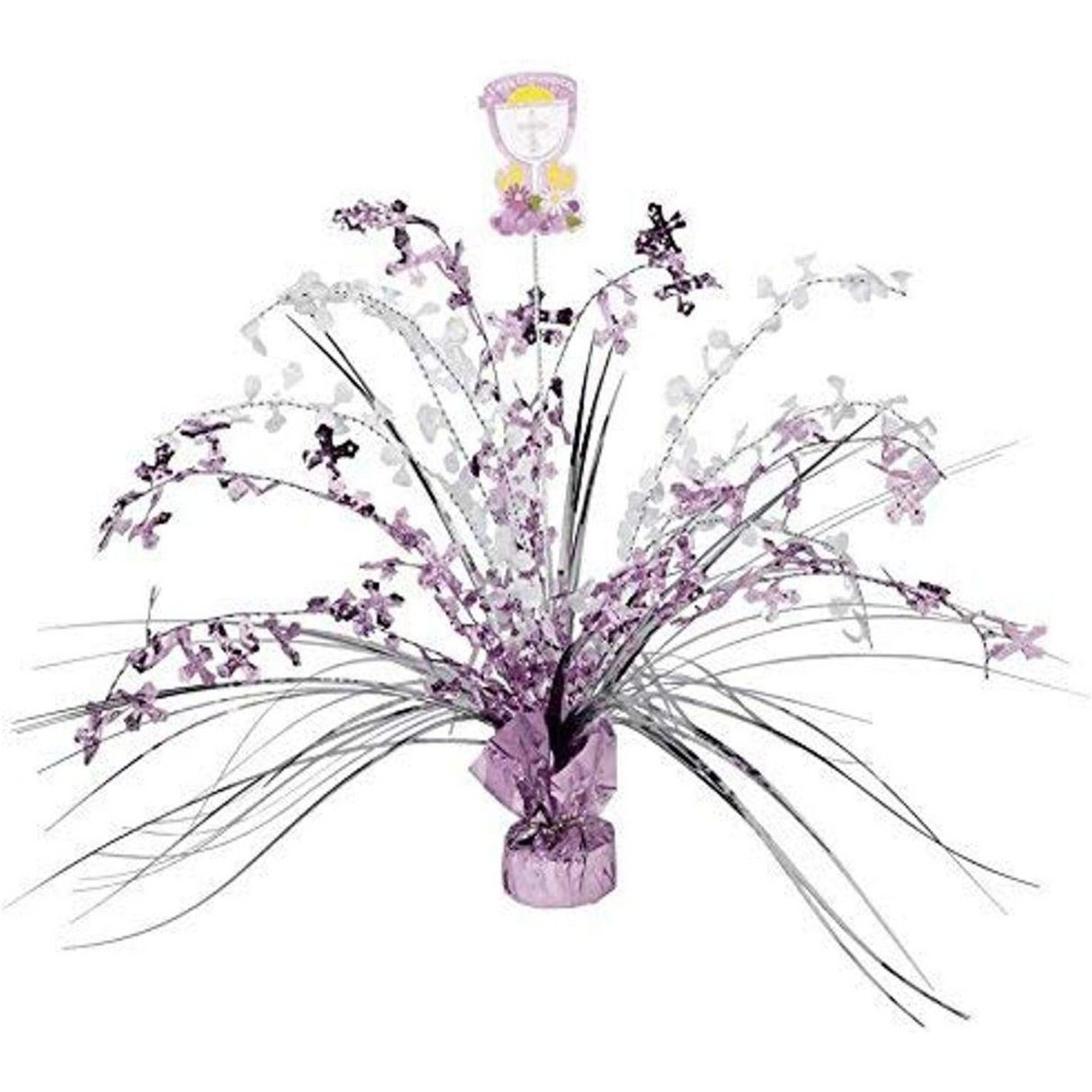 First Communion Spray Centrepieces Pink