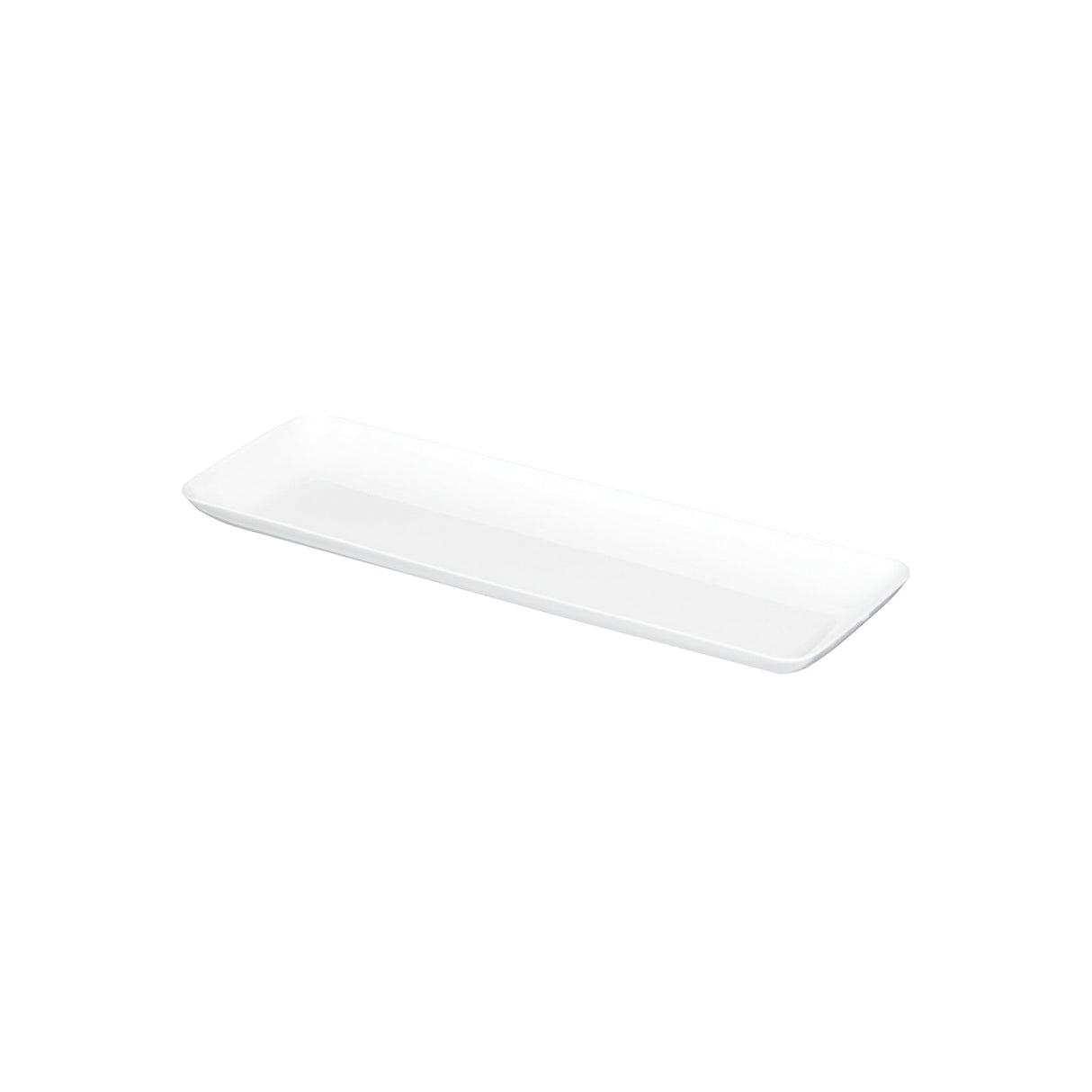 Mini Rectangular Plastic Trays White – Pack of 10