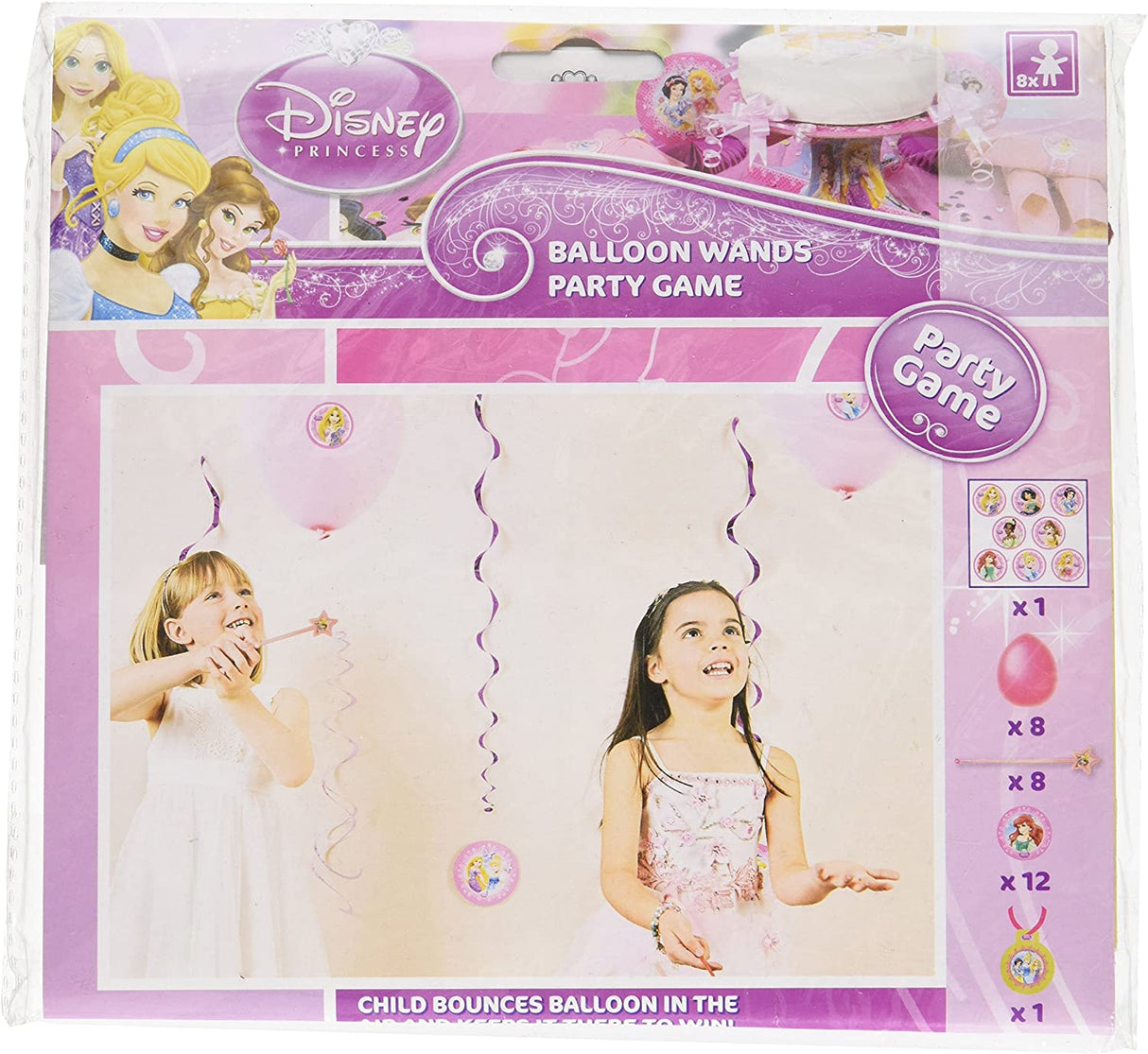 Disney Princess Balloon Wands Party Game
