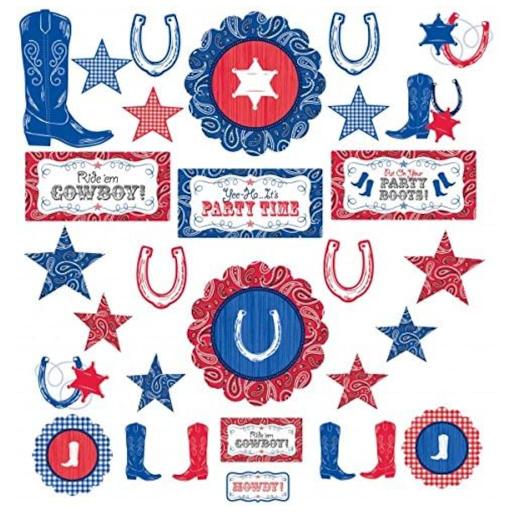 Western Assorted Cutouts