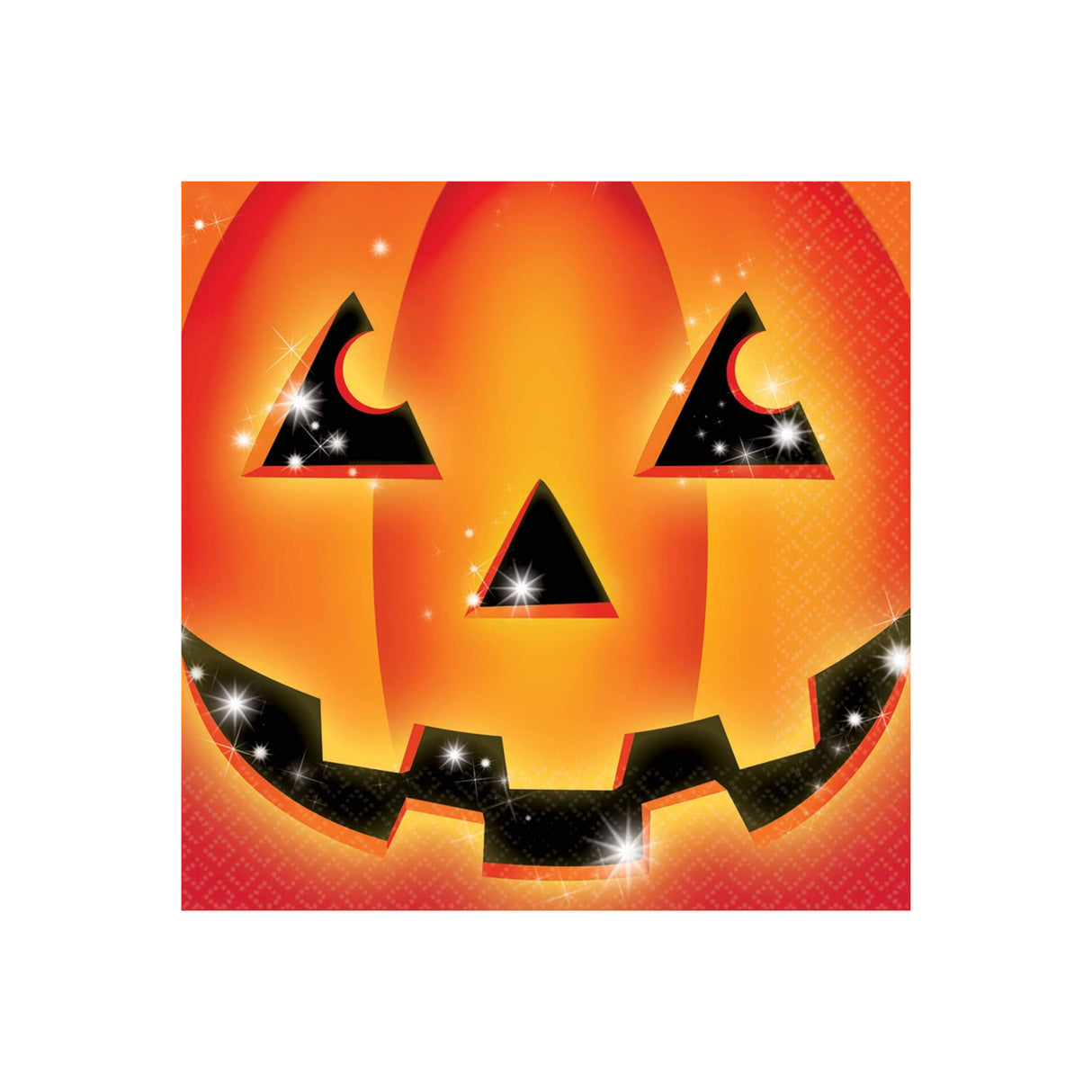 Perfect Pumpkins 16 Luncheon 2ply Napkin 33x33cm Halloween