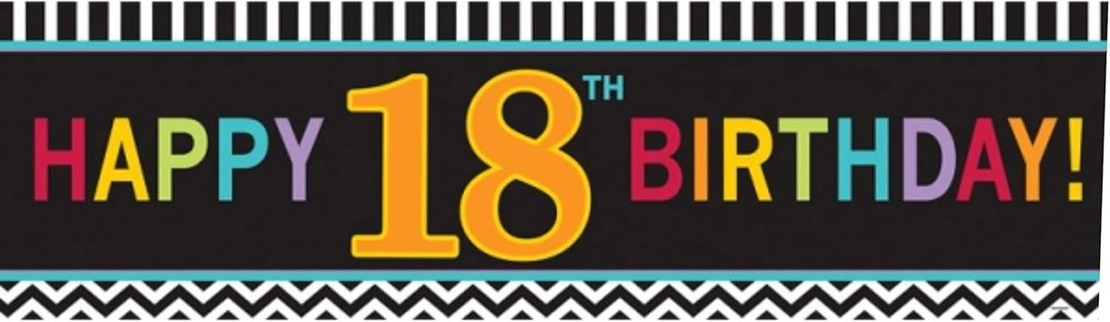 18th Happy Birthday Giant Banners