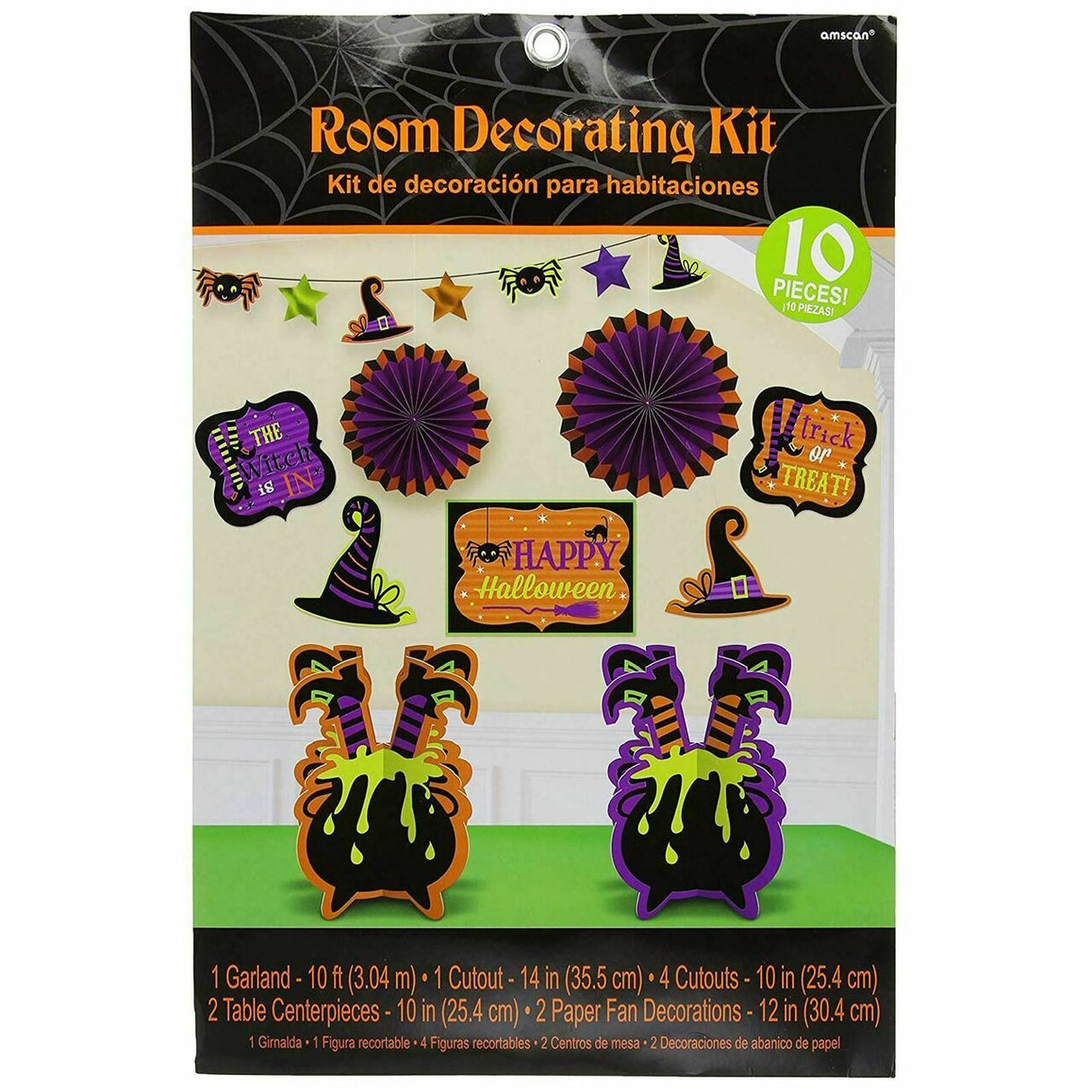 Halloween Room Decorating Kit 10pcs