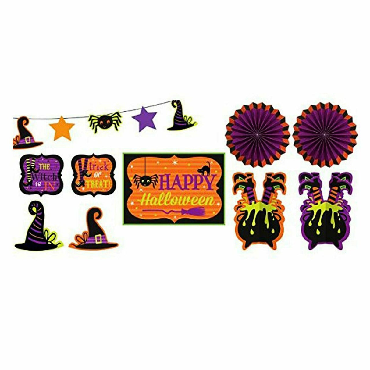 Halloween Room Decorating Kit 10pcs