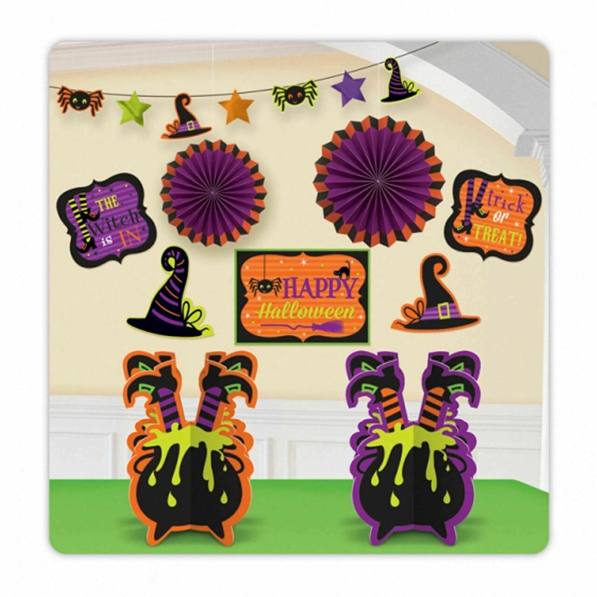 Halloween Room Decorating Kit 10pcs