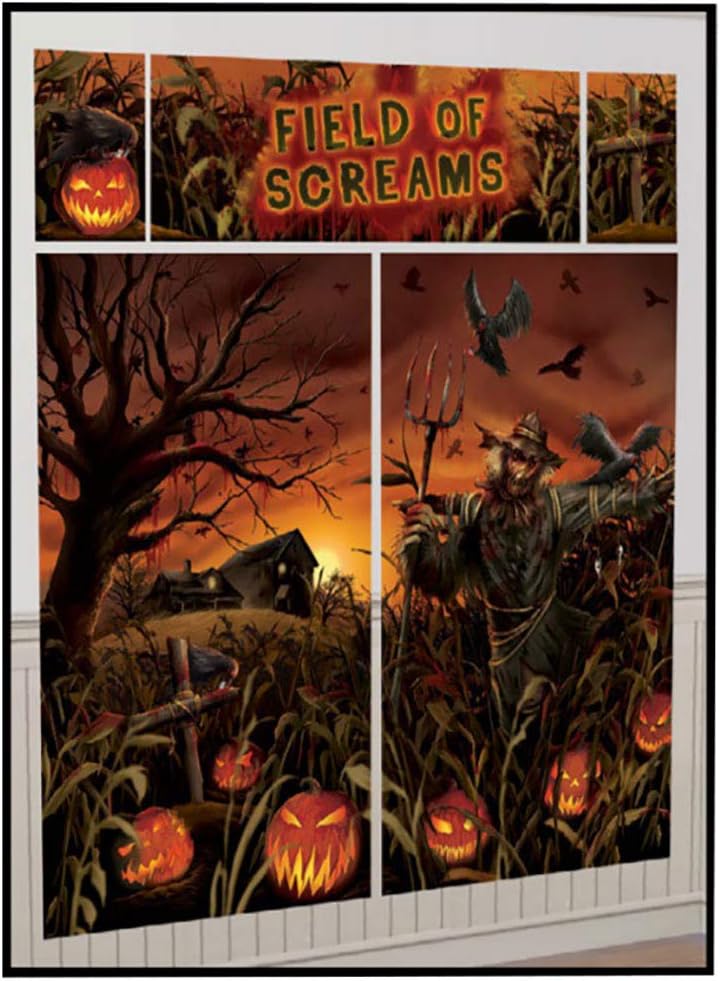 Field of Screams Wall Decorations Kit