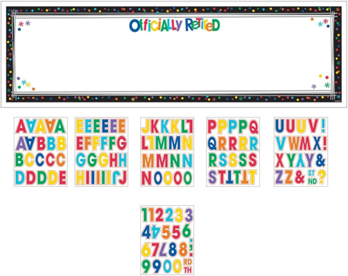 Officially Retired Personalized Giant Banner Kit