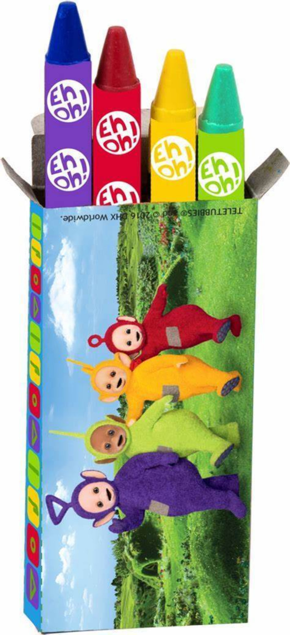 Teletubbies Crayon Party Favours 4 Pack