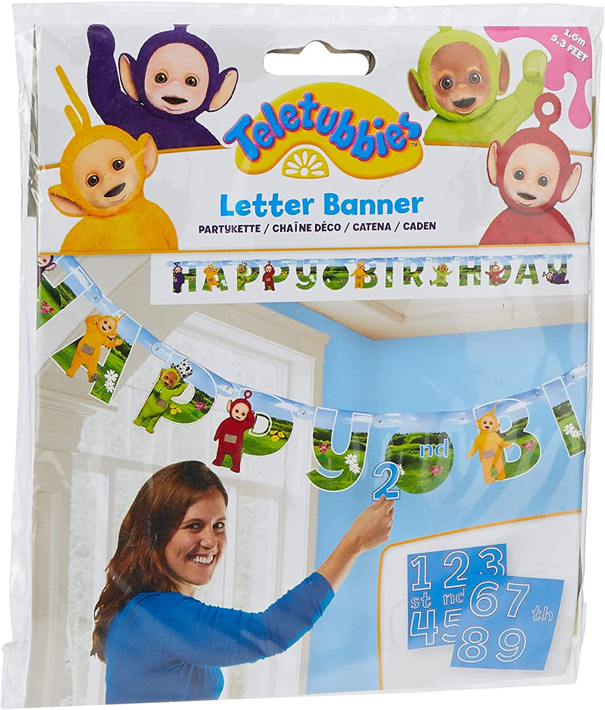 Teletubbies Letter Banner