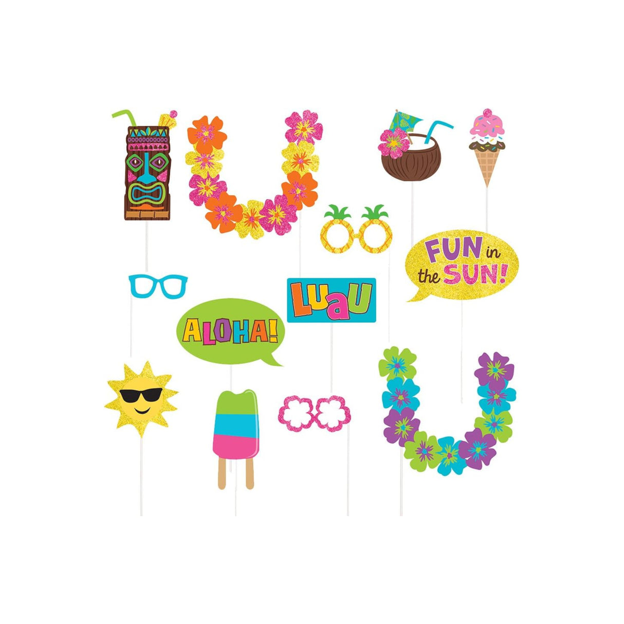 Photo Props Hawaii 13 Pieces