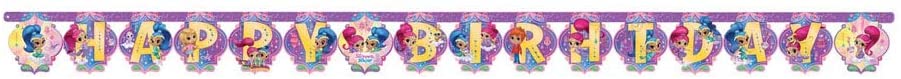 Nickelodeon Shimmer & Shine Letter Banner 2m