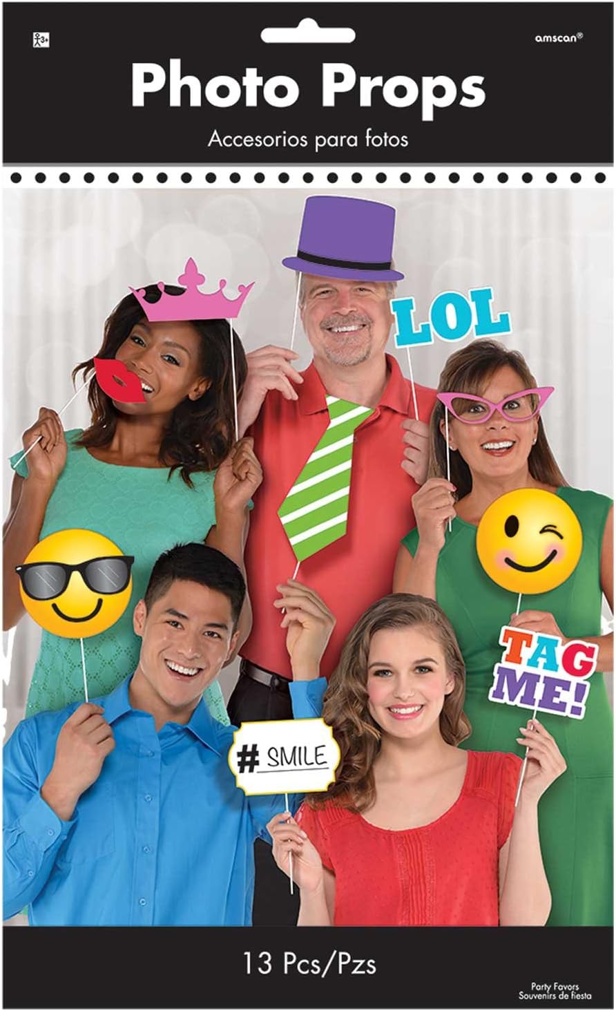 Photo Prop Frames Black 12 Pack