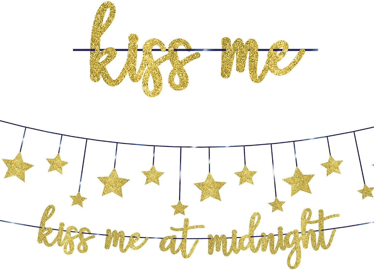 Letter Banner Kit Kiss Me at Midnight