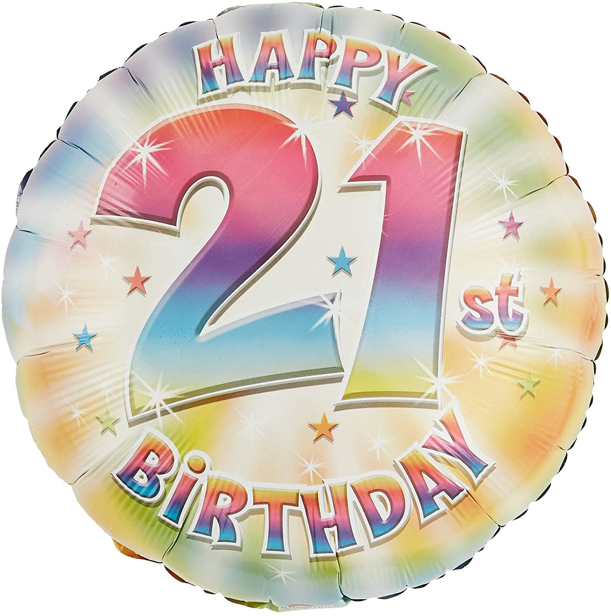 Happy 21st Birthday Foil Balloon