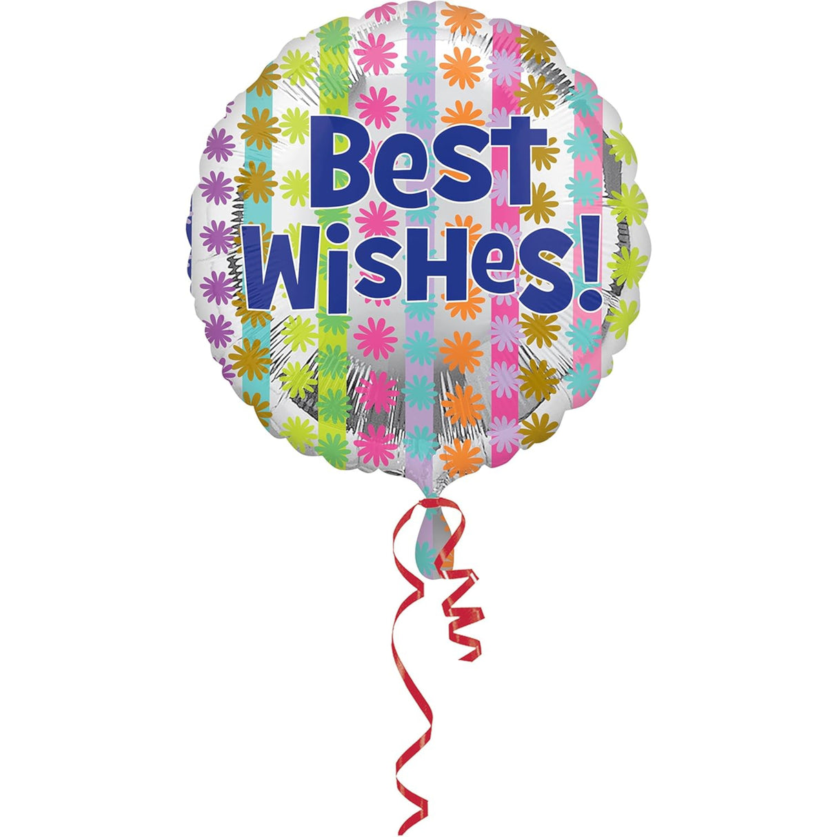 Bright Best Wishes Foil Balloon - Standard - S40 17in