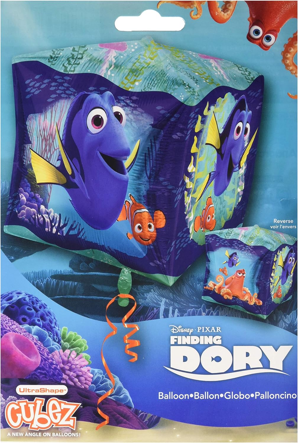 Disney Pixar Finding Dory Cubes Balloon
