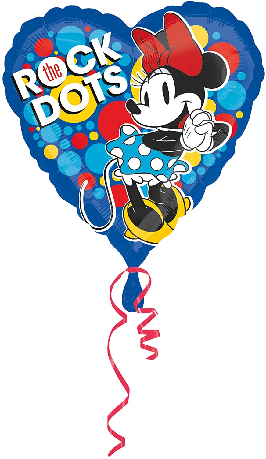 Disney Minnie Mouse Rock the Dots Foil Balloon 17in (43cm)