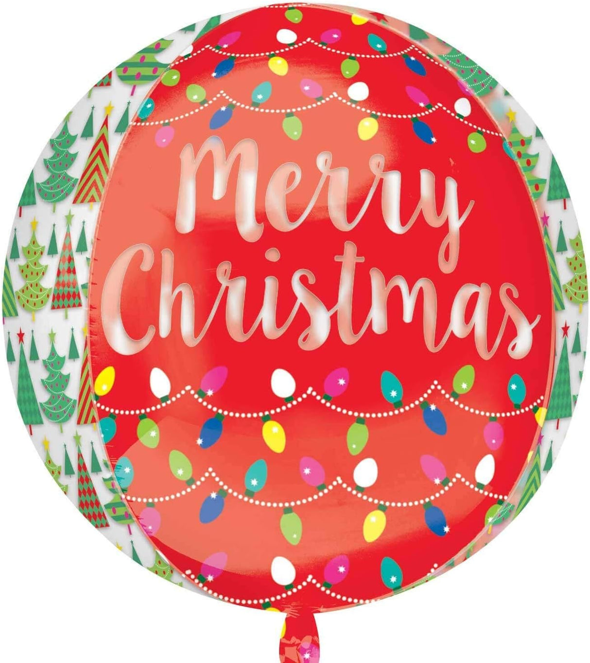 Merry Christmas Round Balloon
