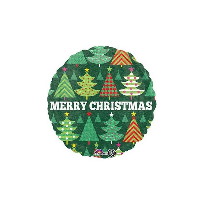 Christmas Trees Foil Balloon