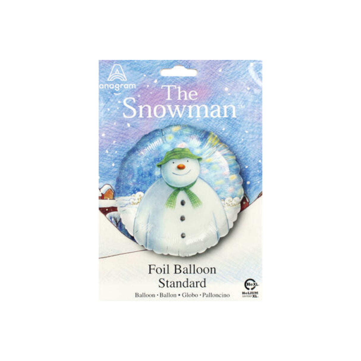 The Snowman Foil Balloon 17in (43cm)