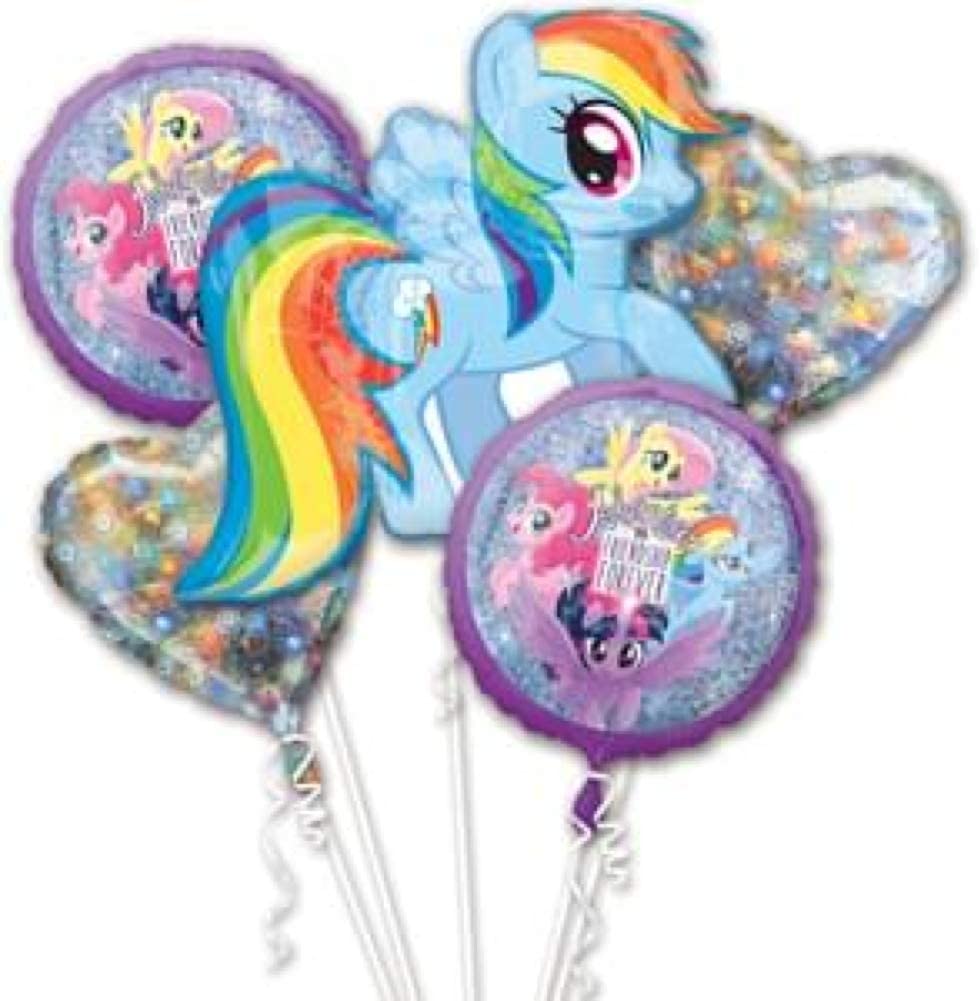 My Little Pony Balloon Bouquet 5pcs