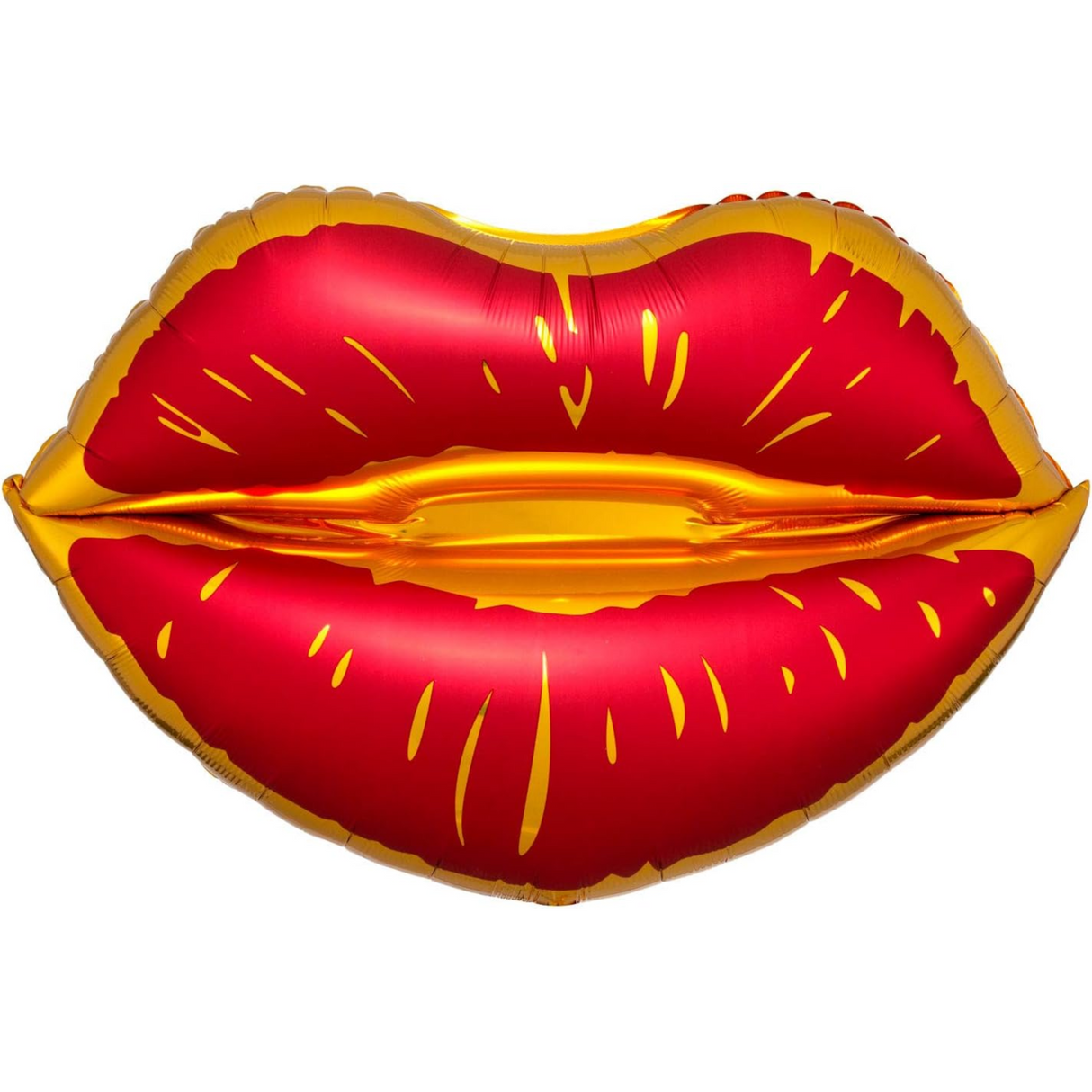 Satin Sangria Lips Foil Balloon 31"