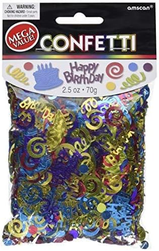 Happy Birthday Confetti 2.5oz