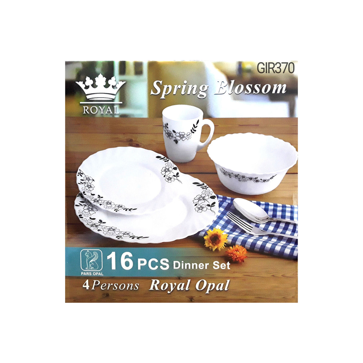 Blossom 16pc Dinner Set