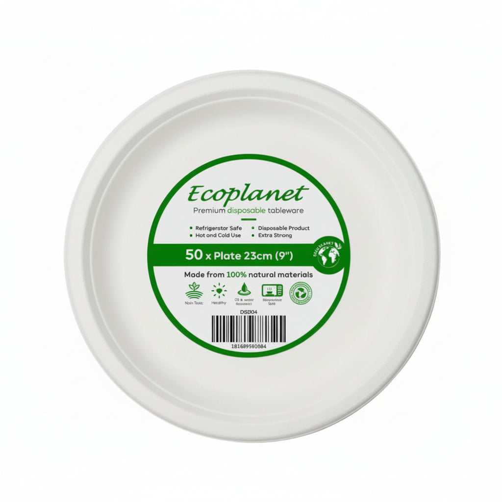Disposable Plate 9" Pack 50