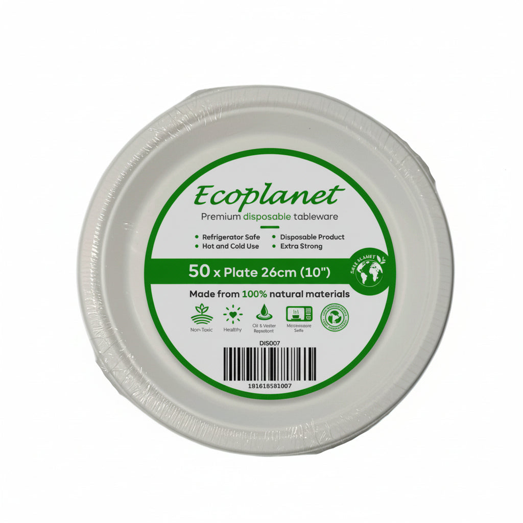 Disposable Plate 10" Pack 50
