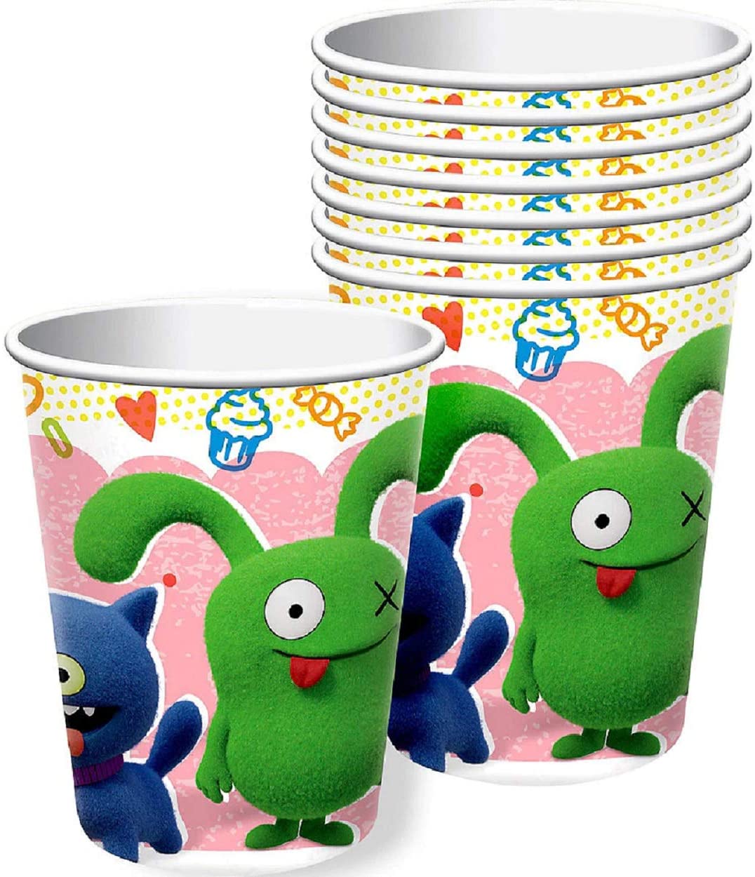 Ugly Dolls Paper Cups 9oz 8 Pack