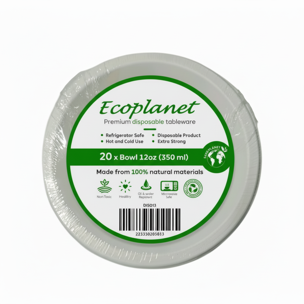 Disposable Bowl 12Oz 20 Pack