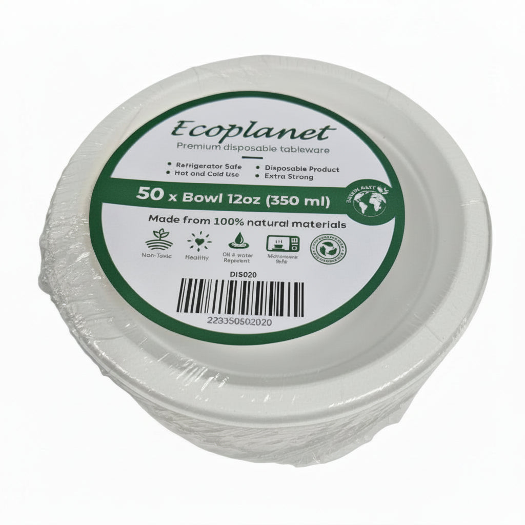 Disposable 12 0Z Bowl Pak 50