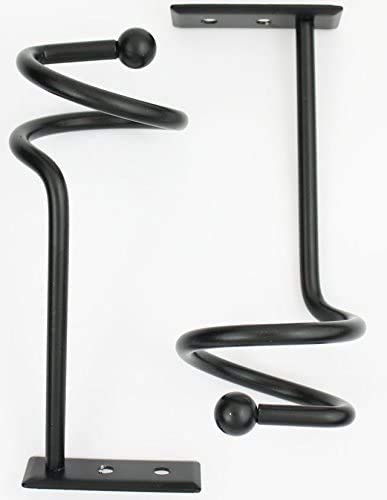 Swish Pair of Metal Curtain Holdback Valance Creator Swags Holders