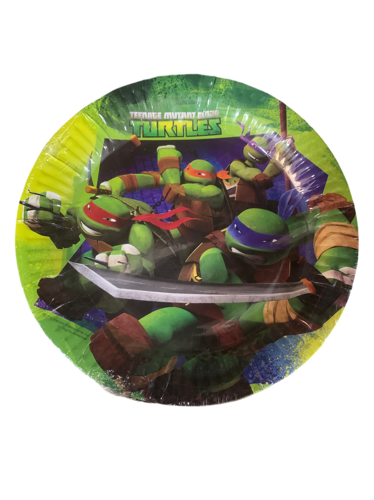 Teenage Mutant Ninja Turtles Paper Plates 8 Pack