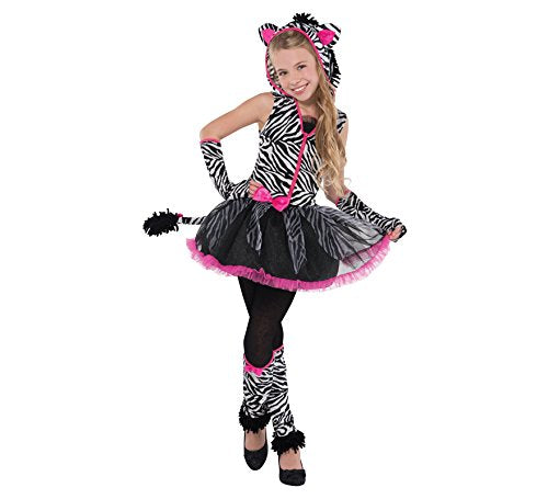 (997027) Child Girls Sassy Stripes Costume (12-14yr) - Brand: amscan (sgl)