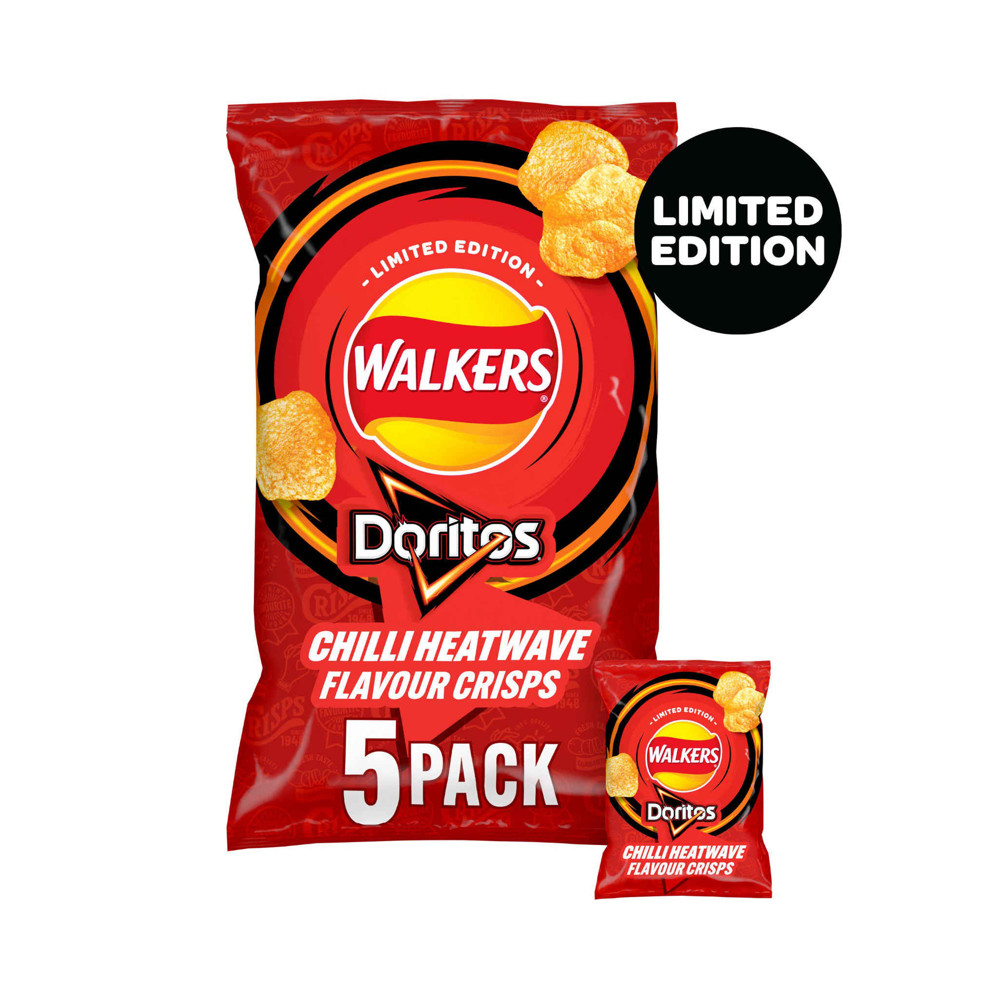Walkers Mashups Doritos Chilli Heatwave | 5 x 24g