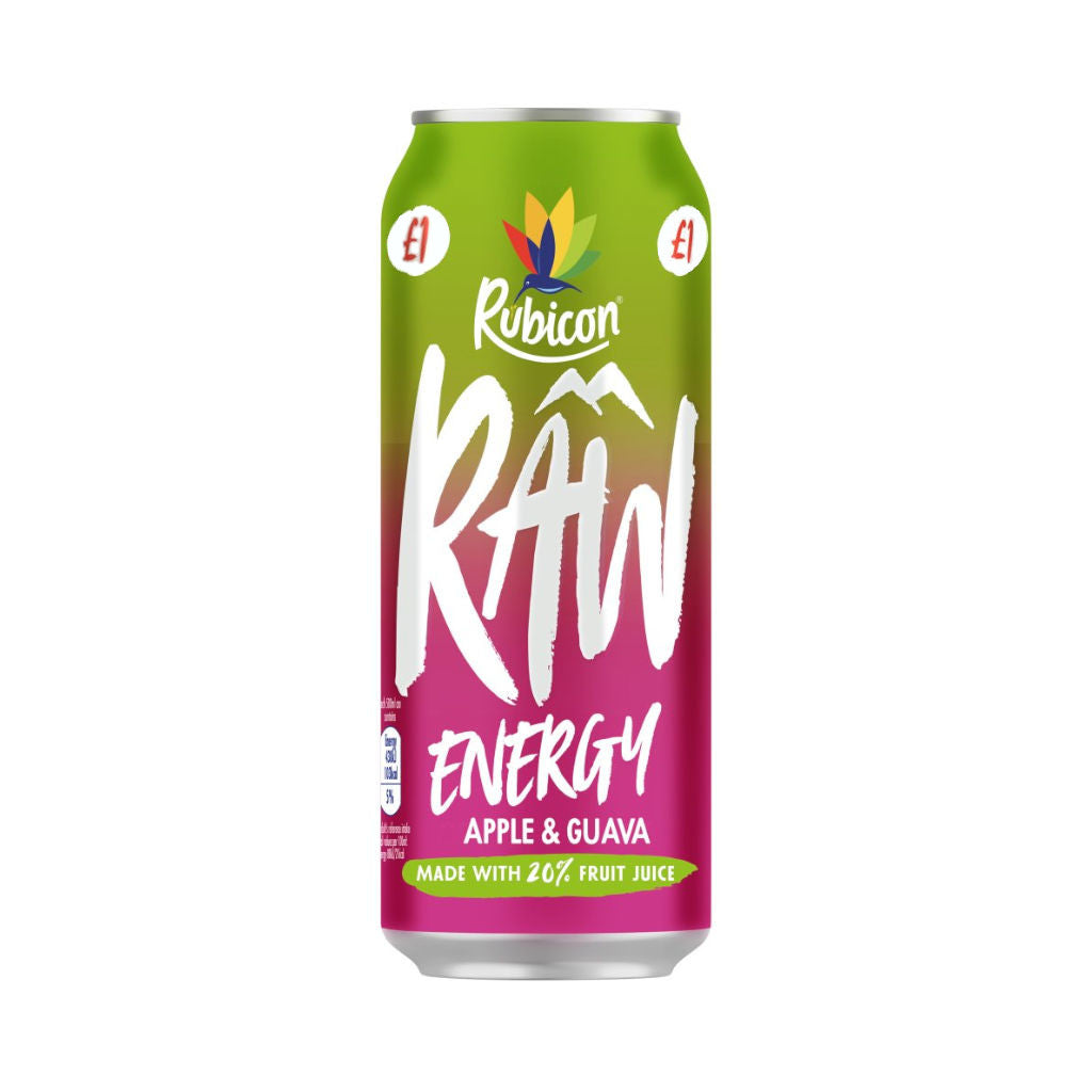 Rubicon Raw Energy Apple & Guava | 500ml
