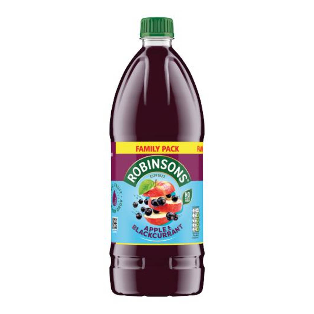 Robinsons Apple & Blackcurrant No Added Sugar | 2 Litre