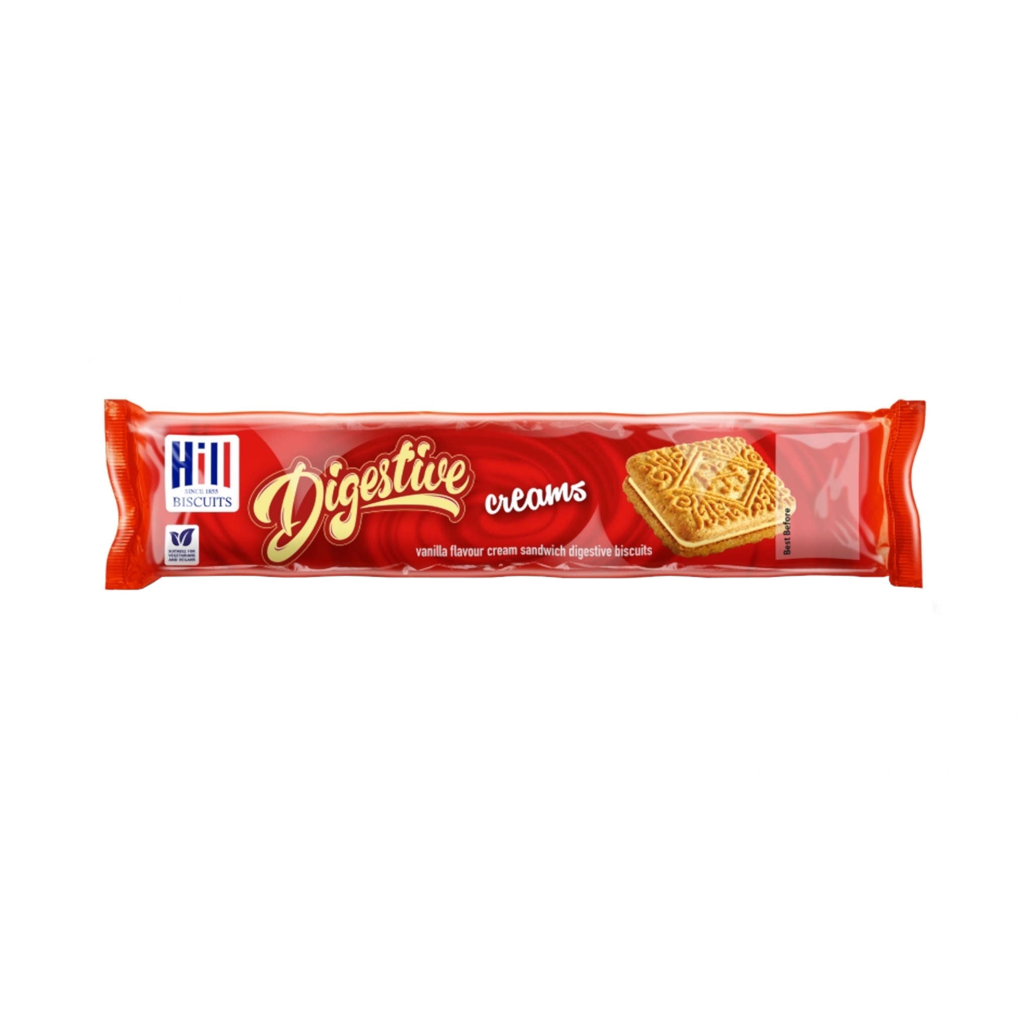 Hills Digestive Vanilla Creams Biscuits 150g M. Latif & Sons