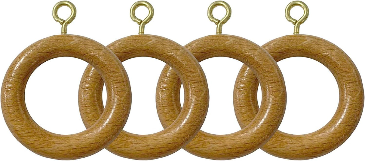 Wooden Curtain Pole Rings Antique Pine
To Fit 23mm Diameter Curtain Pole
Material: Wood
Pack of 4