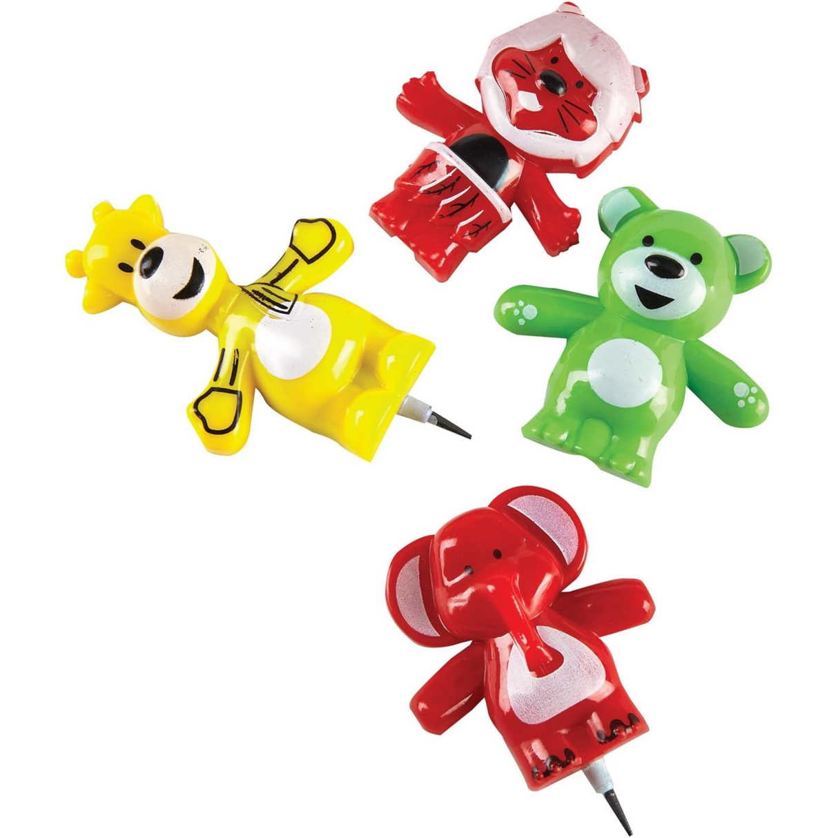 Flip Down Animal Pencil Decoration Set