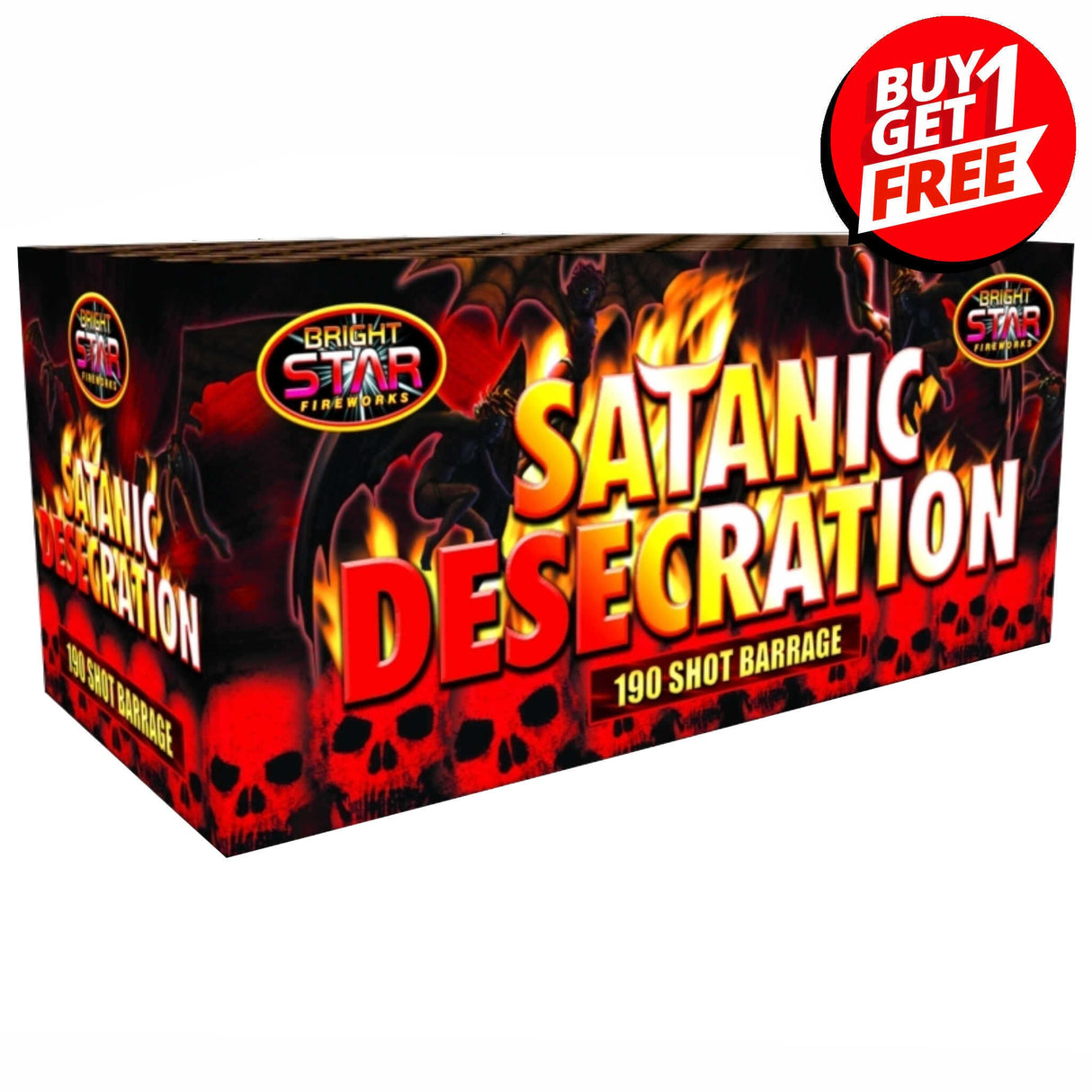 Satanic Desecration 190 Shot Barrage