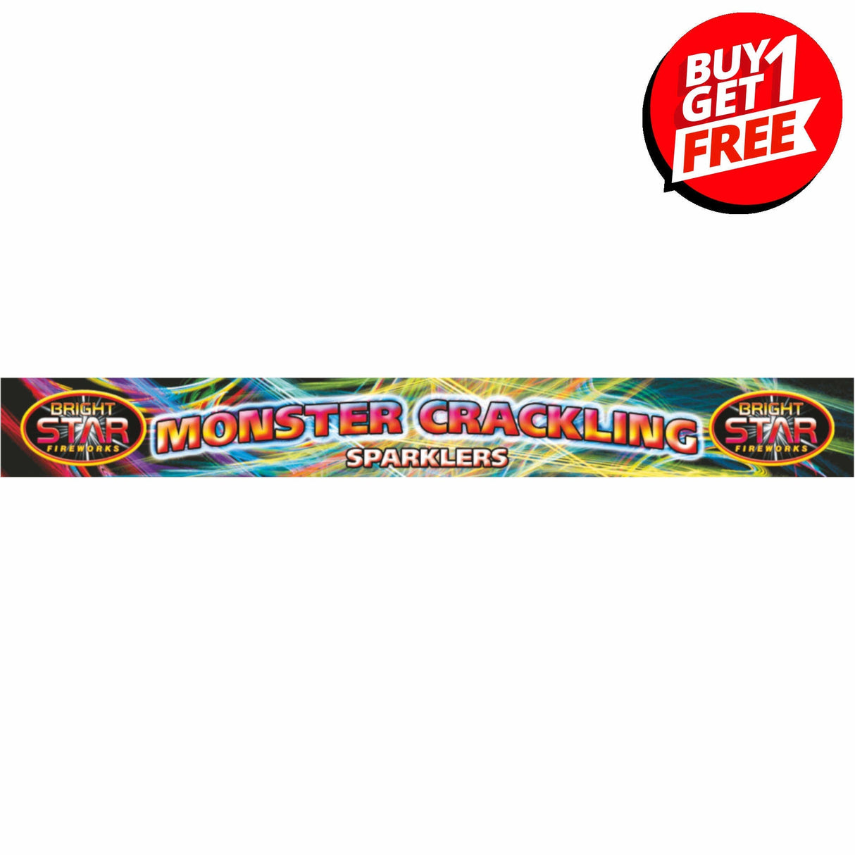 Monster Crackling Sparklers 14 inch 4 Piece