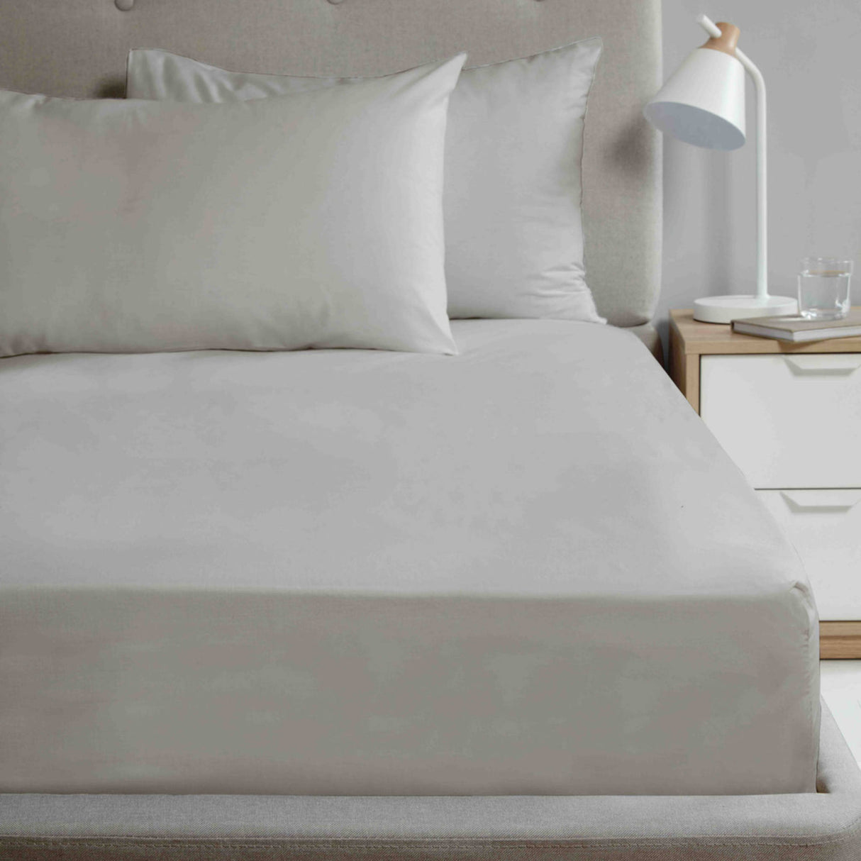 So Soft Microfibre Housewife Pillowcase Pair Grey